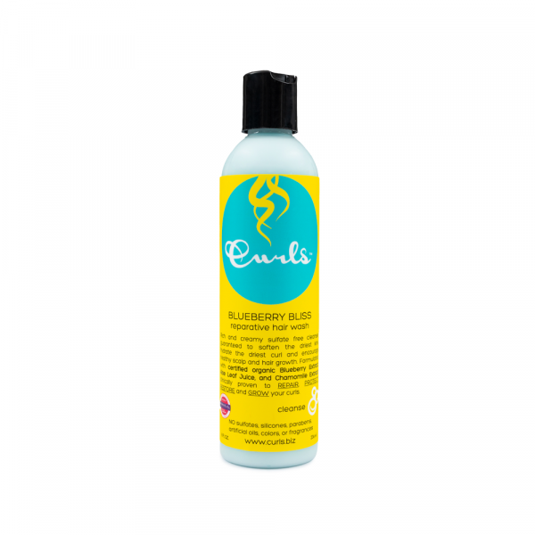 Curls – Sampon reparator fara sulfati Blueberry Bliss 236 ml