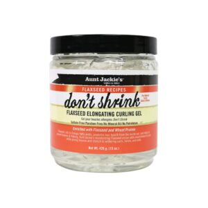Aunt Jackie’s Don’t Shrink Flaxseed Elongating Curling Gel