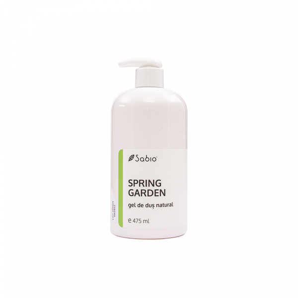 Sabio - Gel de dus natural Spring Garden 475 ml