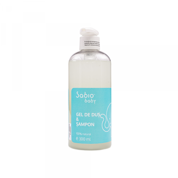 Sabio - Gel de dus si sampon pentru bebelusi 300 ml