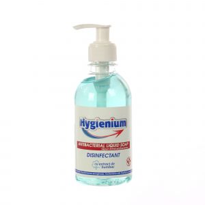 Hygienium – Sapun lichid antibacterian cu extract de bumbac 300 ml