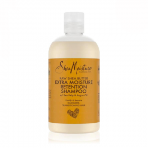 Shea Moisture – Raw Shea Butter sampon pentru retentia hidratarii 384 ml