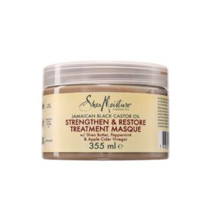 Shea Moisture Jamaican Black Castor Oil Masca fortificanta si restructuranta cu ulei de ricin jamaican 355 ml
