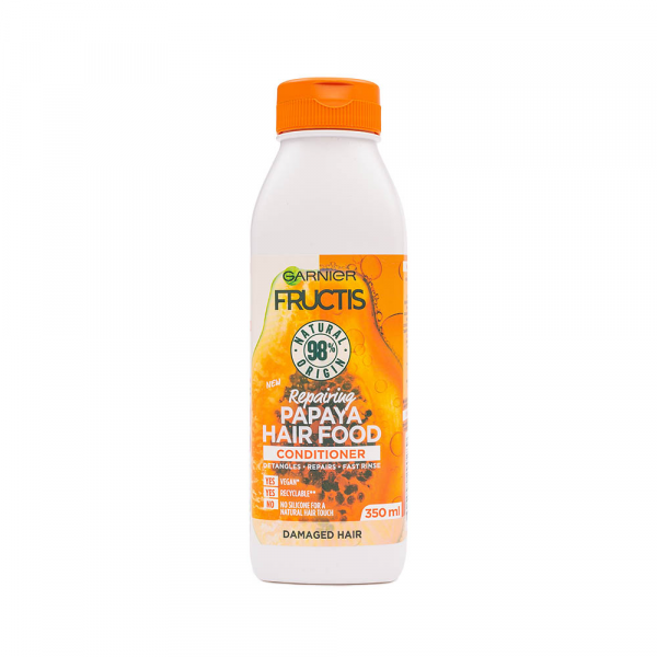 Garnier – Balsam reparator Fructis Papaya Hair Food 350 ml