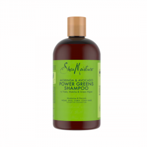 Shea Moisture – Moringa & Avocado Power Greens Sampon 384 ml