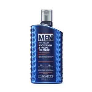 Giovanni Men 2-in-1 Daily Body Wash & Facial Cleanser