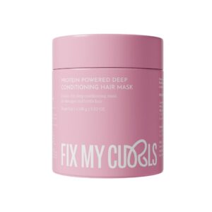 Fix My Curls Protein Powered Deep Conditioning Hair Mask, masca cu proteine pentru parul cret 100 g