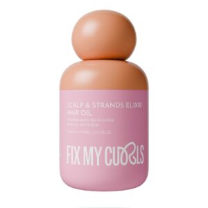 Fix My Curls Scalp & Strands Elixir Hair Oil, ulei pentru scalp si par 30 ml