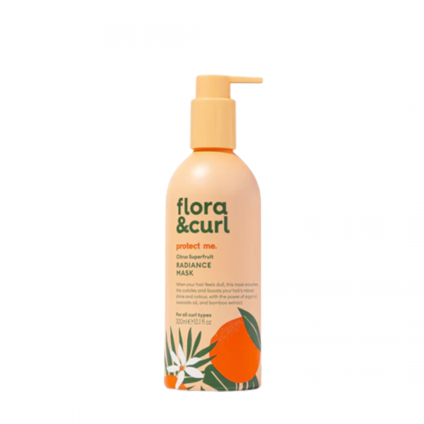 Flora & Curl - Protect Me African Citrus Bloom Superfruit masca pentru luciul parului 300 ml