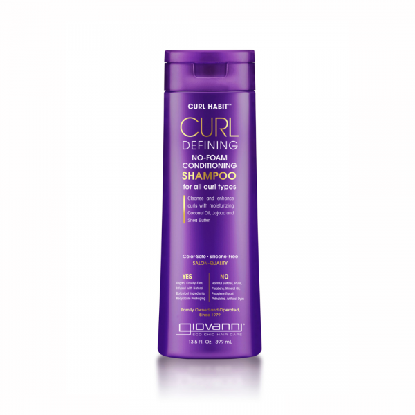 Giovanni Curl Habit - Curl Defining No-Foam Conditioning Shampoo, balsam pentru spalare 399 ml