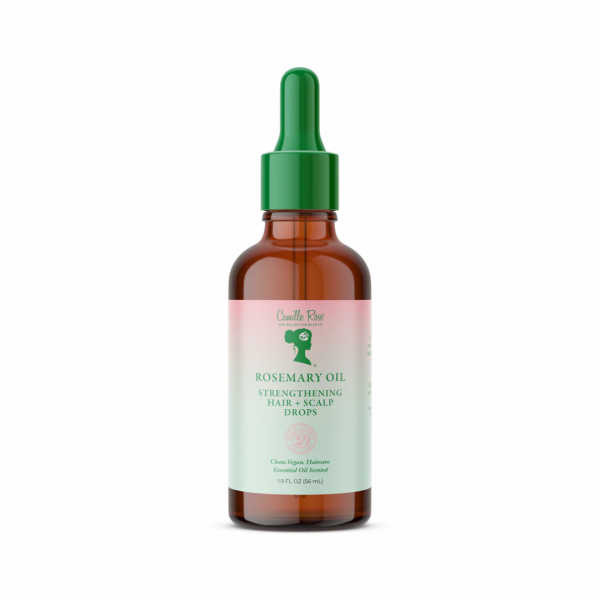 Camille Rose - Rosemary Oil Strengthening Hair & Scalp Drops, ulei fortificant pentru scalp si par cu ulei de rozmarin 56 ml