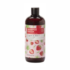 Bioearth Sampon si gel de dus cu Aloe si capsuni
