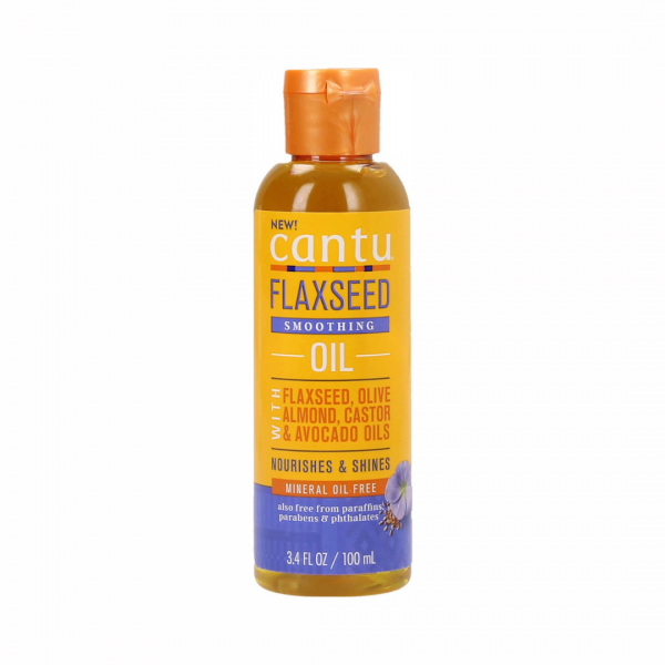 Cantu Flaxseed – Smoothing Oil, ulei pentru netezirea parului 100 ml