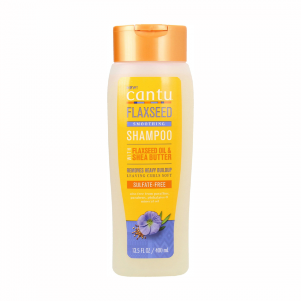 Cantu Flaxseed – Smoothing Shampoo, sampon cu efect de netezire 400 ml