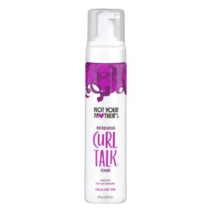 Not Your Mother’s Curl Talk Refreshing Foam, spuma pentru revitalizarea buclelor 236 ml