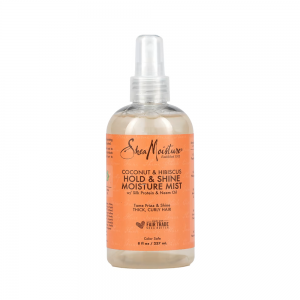 Shea Moisture – Hold & Shine Moisture Mist spray pentru fixare 237 ml