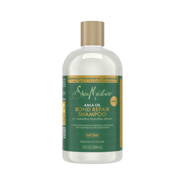 Shea Moisture - Amla Oil Bond Repair Shampoo, sampon reparator pentru parul cret 384 ml