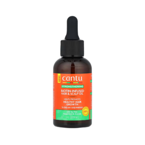 Cantu Strengthening Biotin Infused Hair & Scalp Oil, ulei fortificant cu biotina pentru par cret si scalp uscat 59 ml