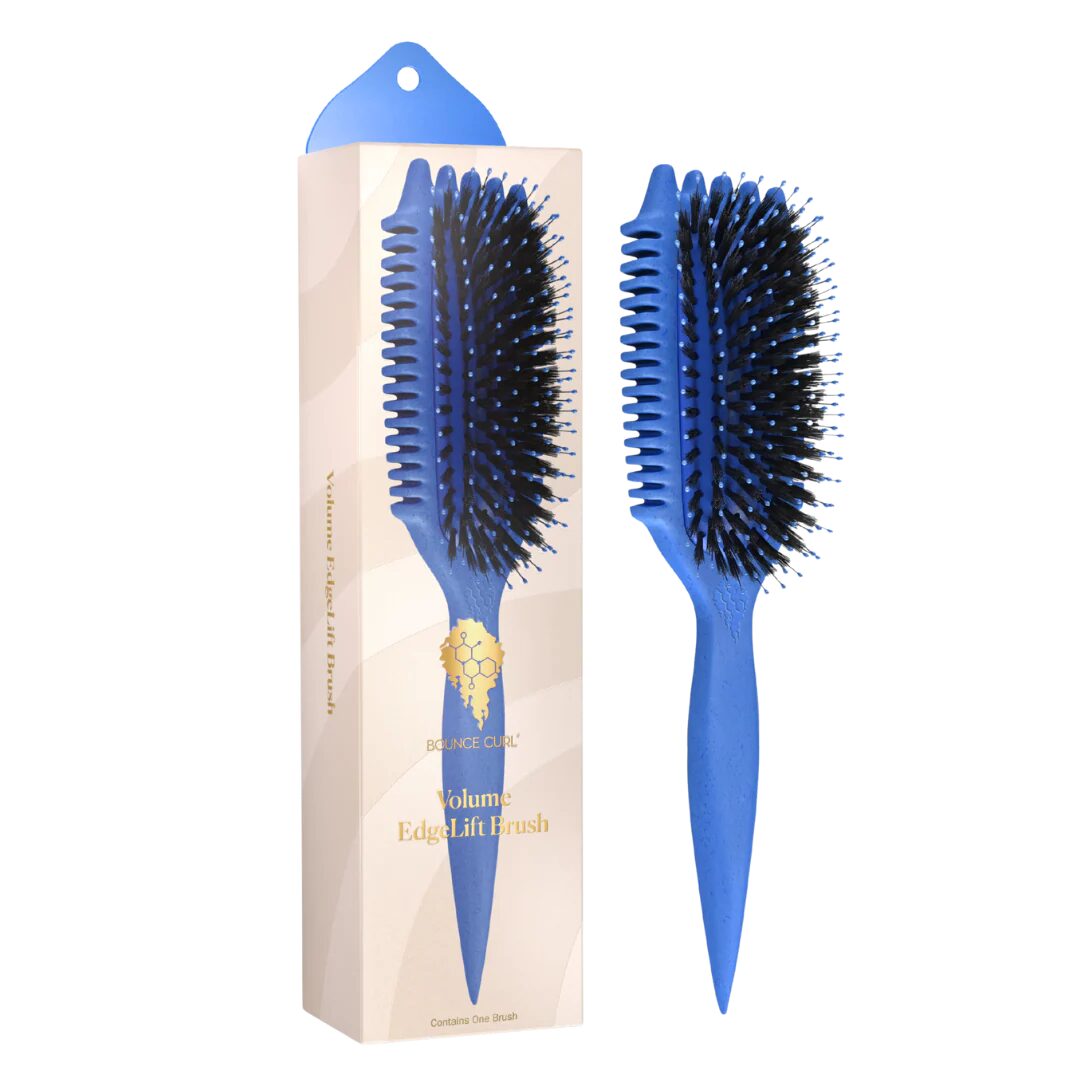 Bounce Curl Volume EdgeLift Brush Blue, perie pentru volum