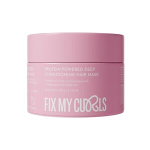 Fix My Curls Protein Powered Deep Conditioning Hair Mask, masca cu proteine pentru par cret 50 g