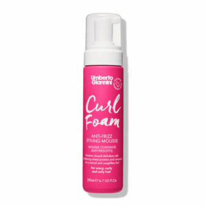 Umberto Giannini Curl Foam Anti-Frizz Styling Mousse, spuma anti-frizz pentru definirea buclelor 200 ml