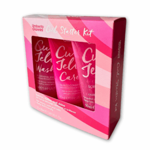 Umberto Giannini Curl Starter Kit, set de ingrijire si styling pentru par cret 50 ml / buc