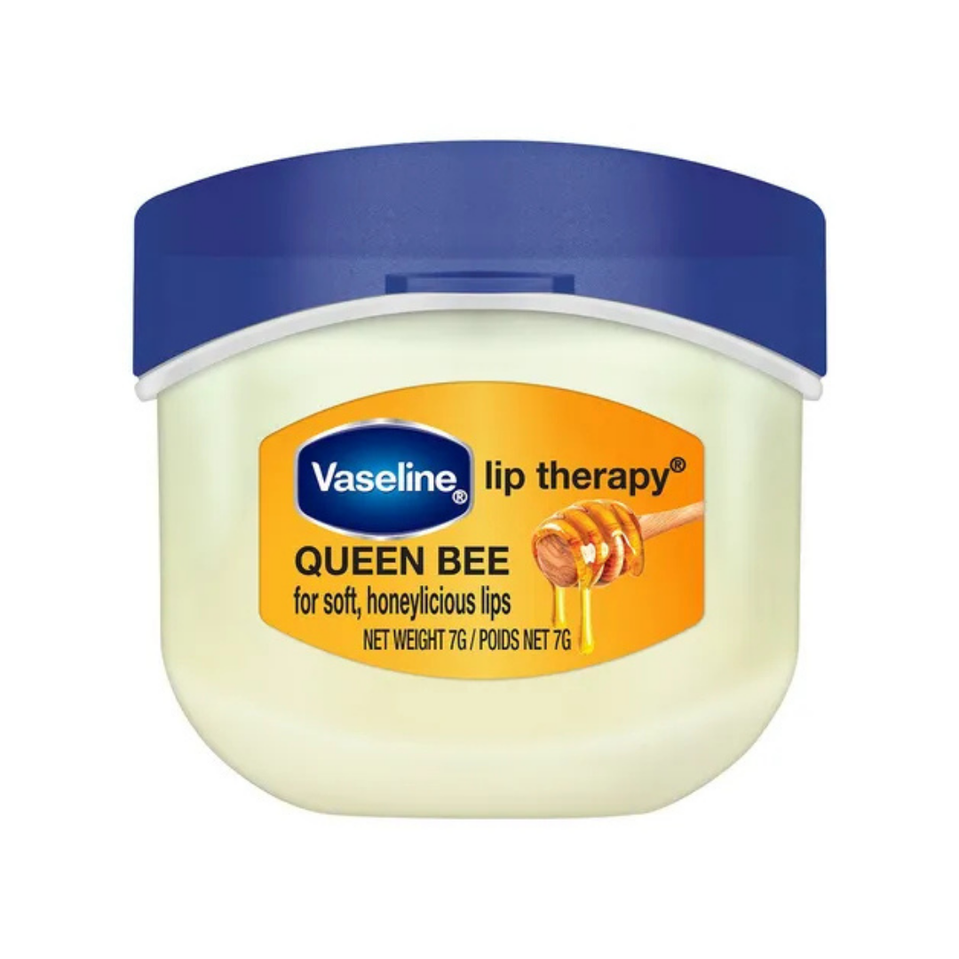 Vaseline Lip Therapy Queen Bee Mini, balsam de buze hidratant cu extract de miere 7 g