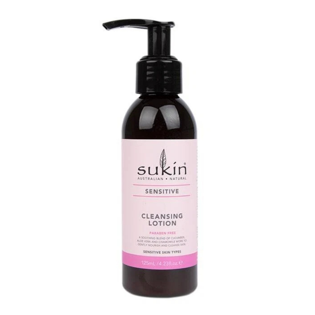 Sukin Sensitive Cleansing Lotion, lotiune de curatare pentru ten sensibil 125 ml
