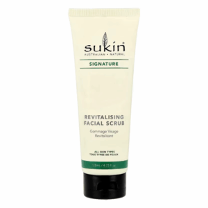 Sukin Signature Revitalising Facial Scrub, exfoliant delicat pentru ten normal si uscat 125 ml