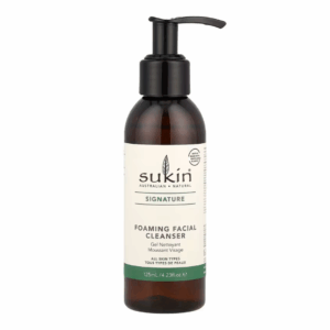 Sukin Signature Foaming Facial Cleanser, gel spumant de curatare pentru ten normal-gras 125 ml