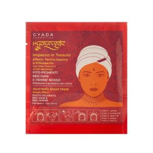 Gyada Ayurvedic Highlighting Mask with Cap, masca iluminatoare ayurvedica tip casca termica pentru par roscat 60 ml