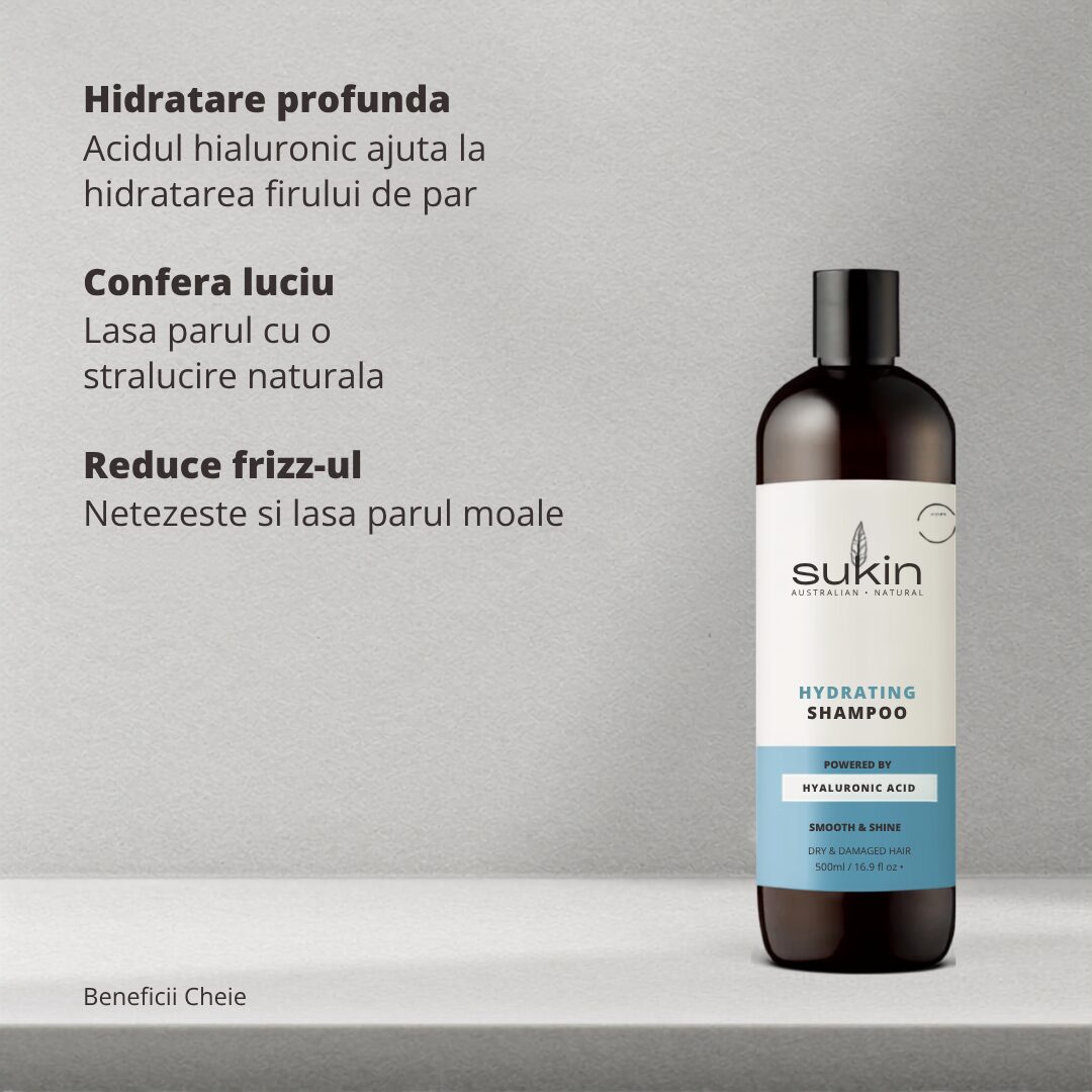 beneficii Sukin Hydrating Shampoo