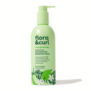 Flora & Curl Baobab Marula Restorative Bonding Mask, masca restructuranta pentru par cret 300 ml