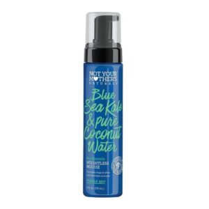 Not Your Mother’s Naturals Blue Sea Kale & Pure Coconut Water Sea Minerals Weightless Mousse, spuma anti-frizz pentru definirea buclelor 236 ml