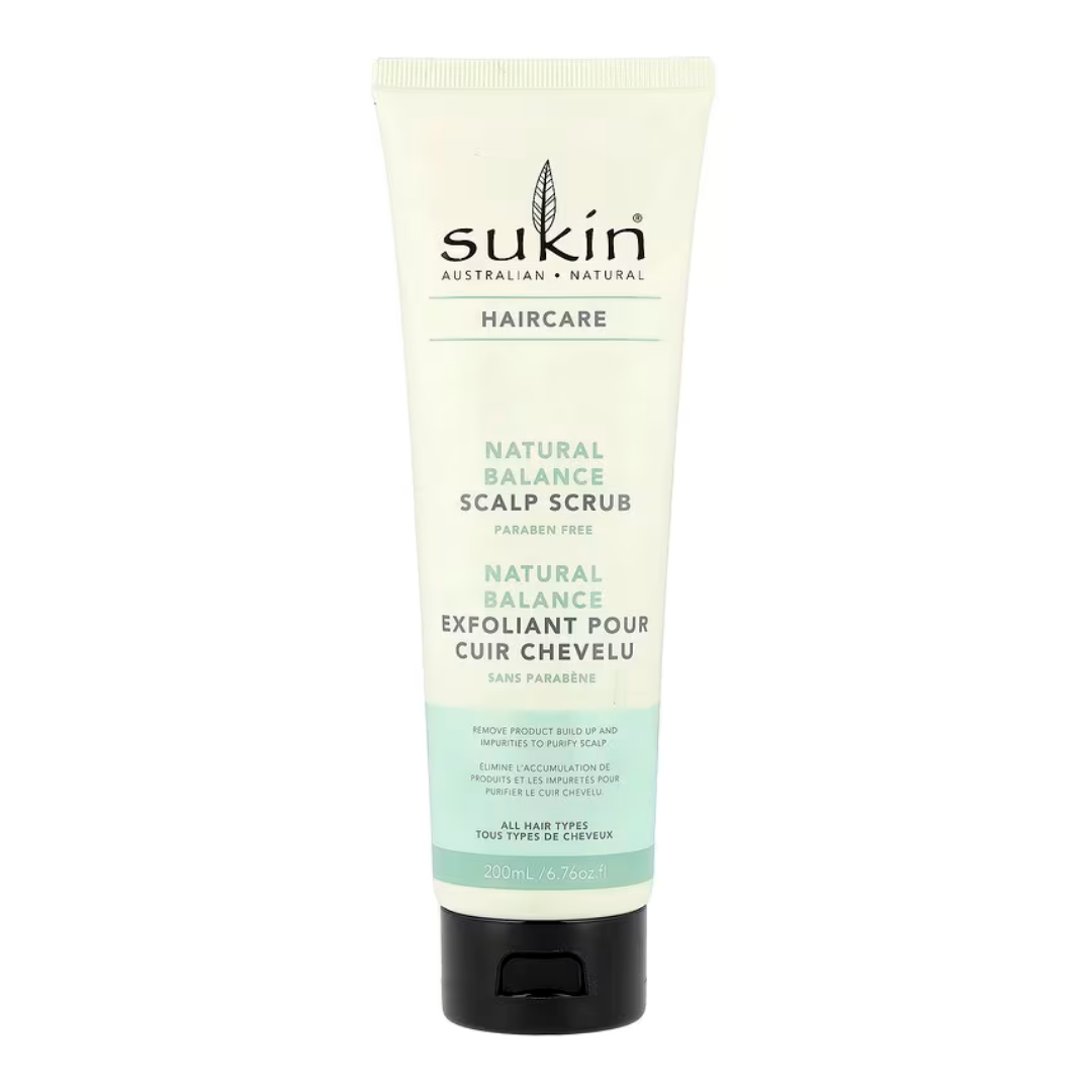 Sukin Natural Balance Scalp Scrub, exfoliant pentru scalp 200 ml