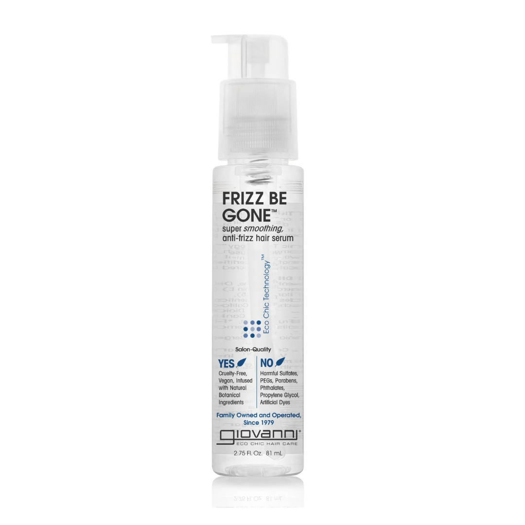 Giovanni Frizz Be Gone Super-Smoothing Anti-Frizz Hair Serum, ser anti-frizz pentru netezire si stralucire 81 ml