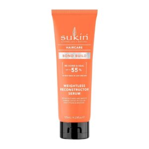 Sukin Bond Build Weightless Repair Reconstructor Serum, ser pentru reconstructia si repararea firului de par 125 ml