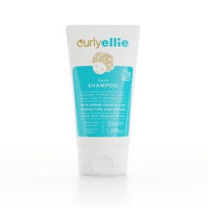 CurlyEllie Gentle Shampoo, sampon hidratant fara lacrimi pentru par cret sau ondulat 50 ml