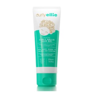 CurlyEllie Natural Hold Curly Gellie Hair Gel, gel cu fixare naturala pentru par cret 250 ml