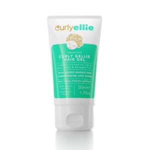 CurlyEllie Natural Hold Curly Gellie Hair Gel, gel cu fixare naturala pentru par cret 50 ml