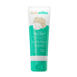 CurlyEllie Natural Hold Curly Gellie Hair Gel, gel cu fixare naturala pentru par cret 250 ml