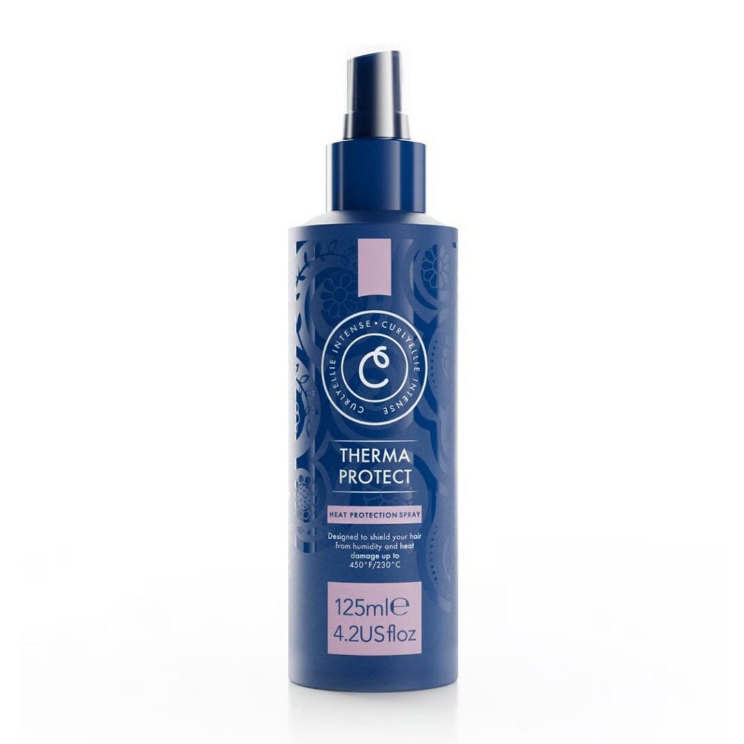 CurlyEllie Intense Therma Protect, spray termoprotector pentru par cret 125 ml