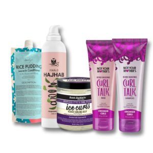 Dye Hard Curls, set pentru par ondulat si cret decolorat, blond sau vopsit frecvent