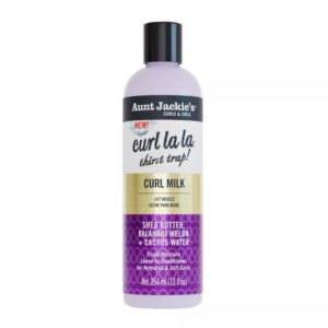 Aunt Jackie’s Curl La La Thirst Trap Curl Milk, balsam leave-in hidratant pentru definirea buclelor 354 ml