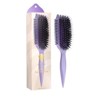 Bounce Curl Volume EdgeLift Brush Purple, perie pentru volum