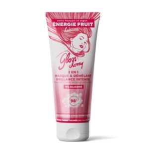 Energie Fruit Gloss Cherry 2-in-1 High Shine Mask & Conditioner, masca si balsam 2 in 1 pentru luciu si protectia culorii 250 ml