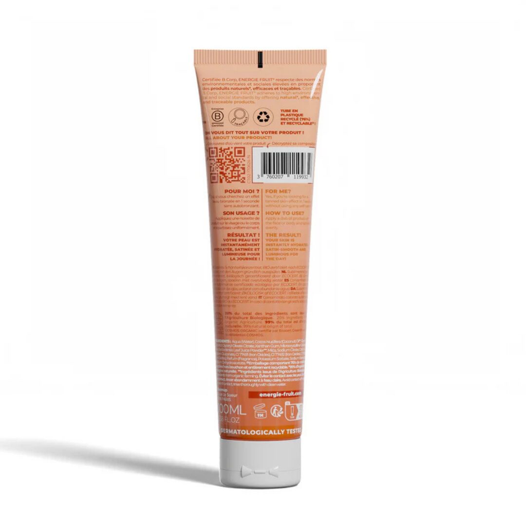 Energie Fruit 1 Sec Bronze Tinted Care Instant Bronzer Medium, bronzer instant nuanta deschisa pana la medie 100 ml