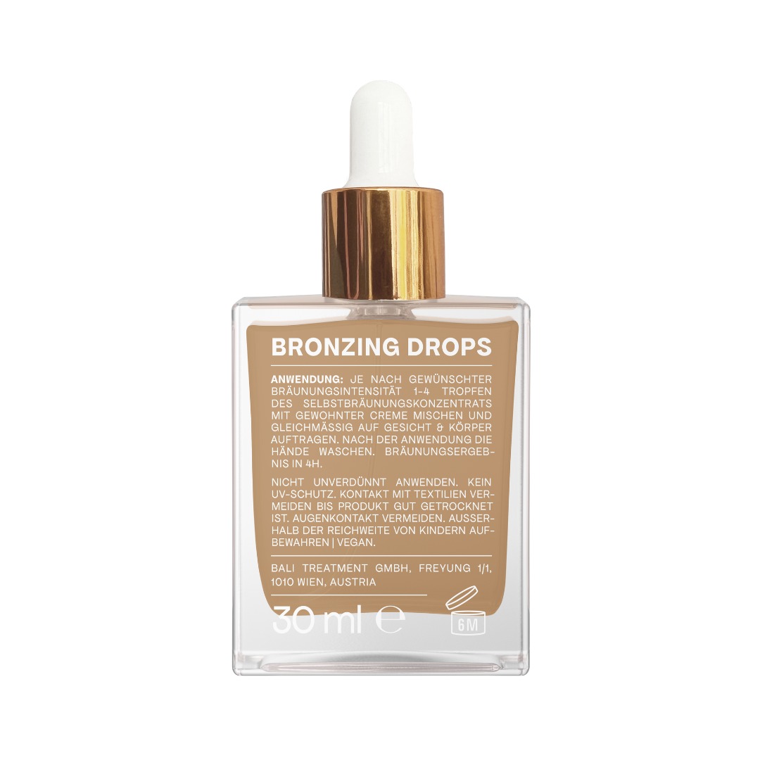 Bali Bronze Bronzing Drops, picaturi autobronzante pentru fata si corp 30 ml - imagine 3