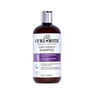 Curlsmith Core Strength Shampoo, sampon fortifiant cu proteine pentru par deteriorat 355 ml