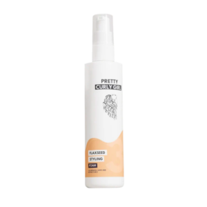 Pretty Curly Girl Flaxseed Styling Foam, spuma cu seminte de in pentru volum si definirea buclelor 250 ml